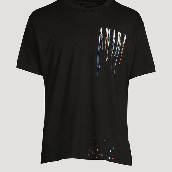 T-Shirt Amiri Noir Et Multicolore