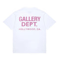 T-Shirt Gallery Dept. Blanc Et Rose