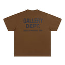 T-Shirt Gallery Dept. Marron Foncé Et Noir