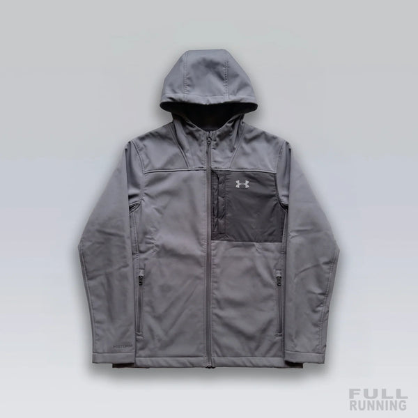 Veste Coldgear Gris avec Capuche