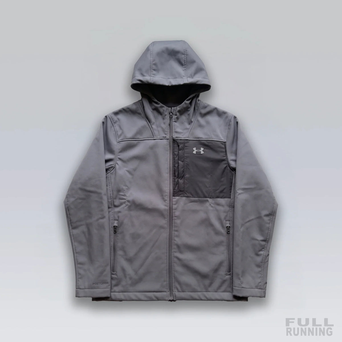 Veste Coldgear Gris avec Capuche