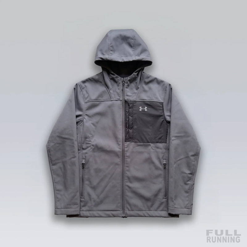 Veste Coldgear Gris avec Capuche