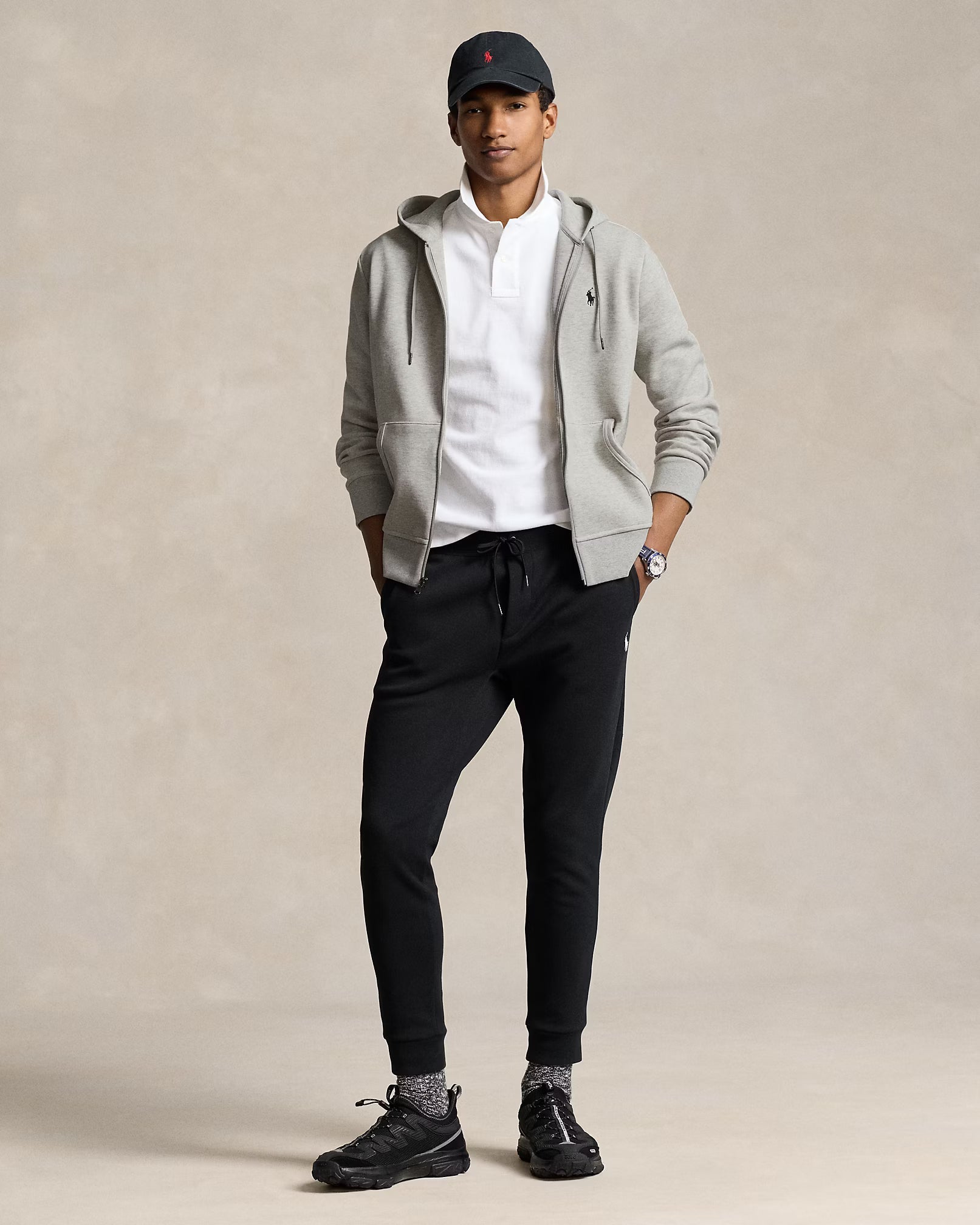 Zip Ralph Lauren Gris