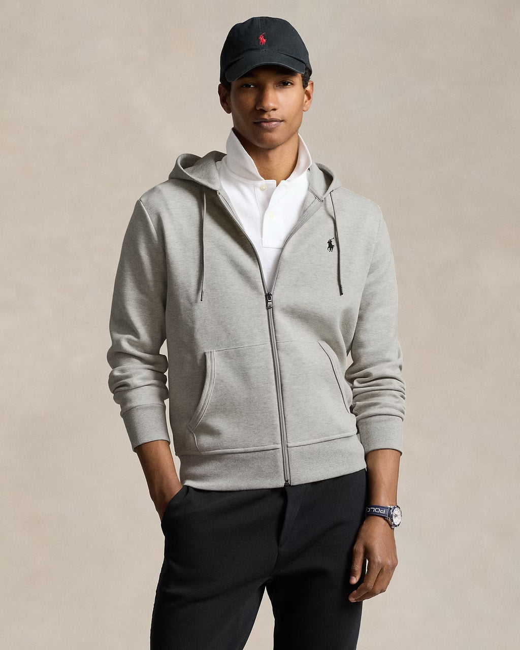 Zip Ralph Lauren Gris