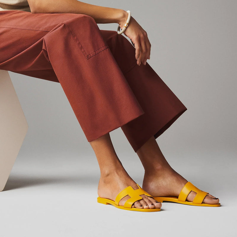 Sandales Oran Jaune Topaze