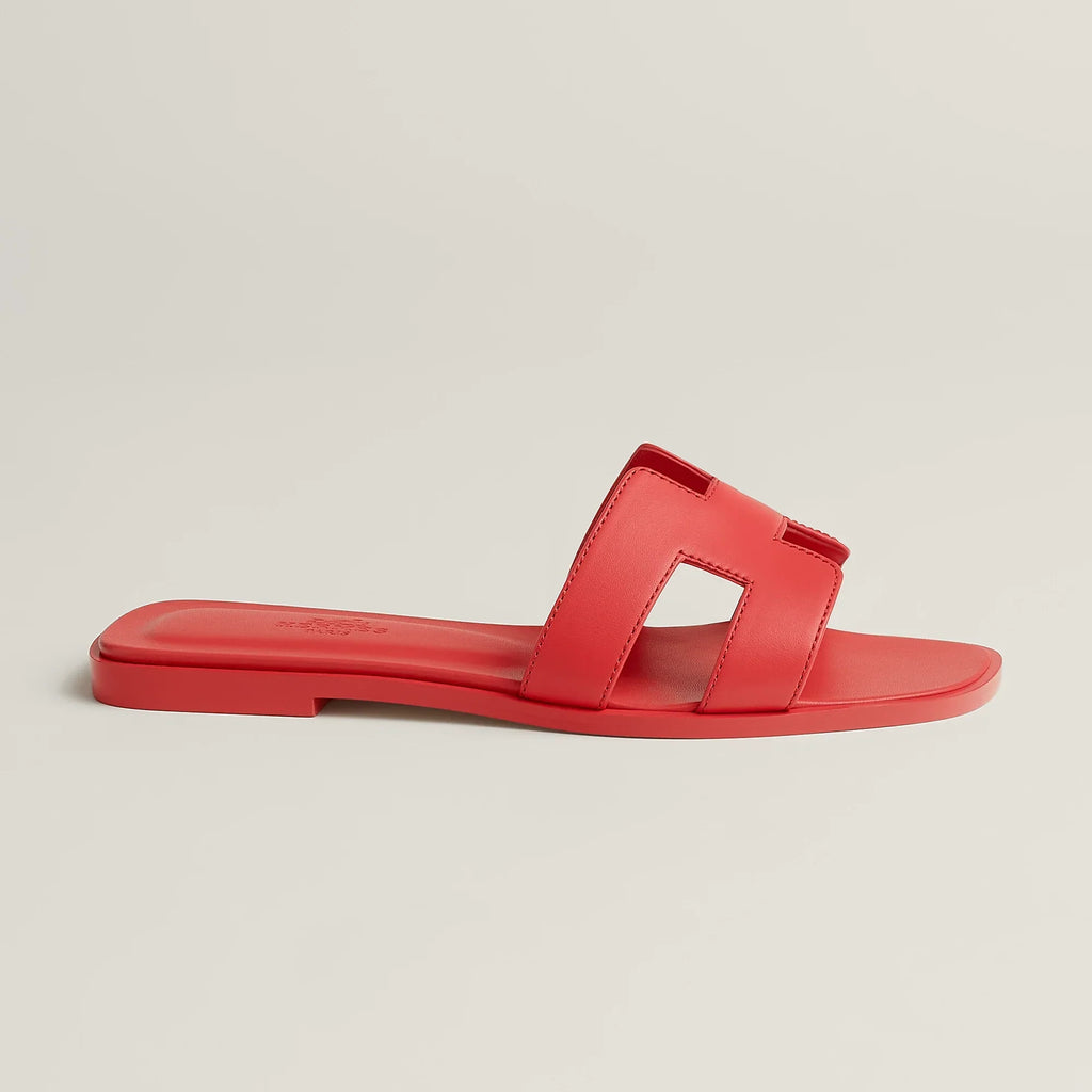 Sandales Oran Rose Vermillon