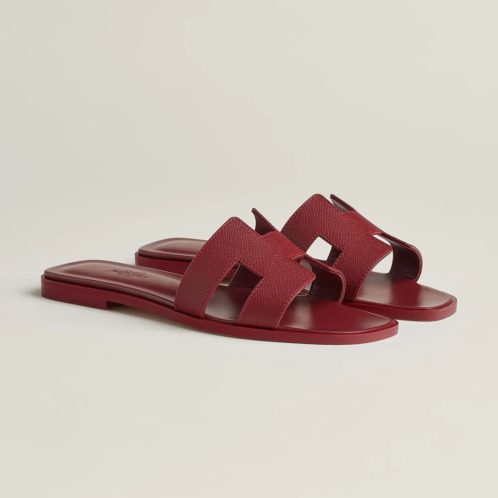 Sandales Oran Rouge H