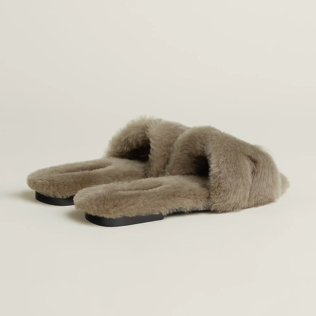 Sandales Oran Étoupe