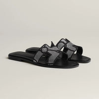 Sandales Oran Noir Cristal
