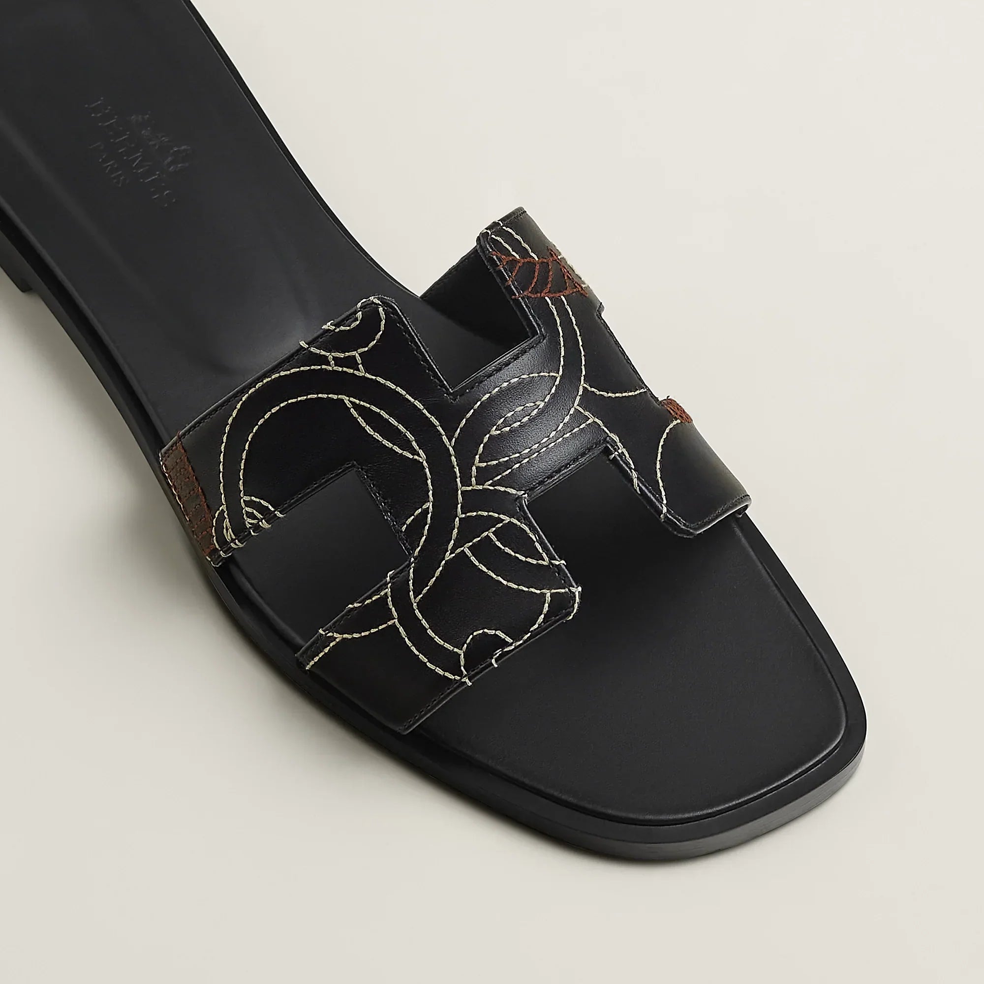 Sandales Oran Noir