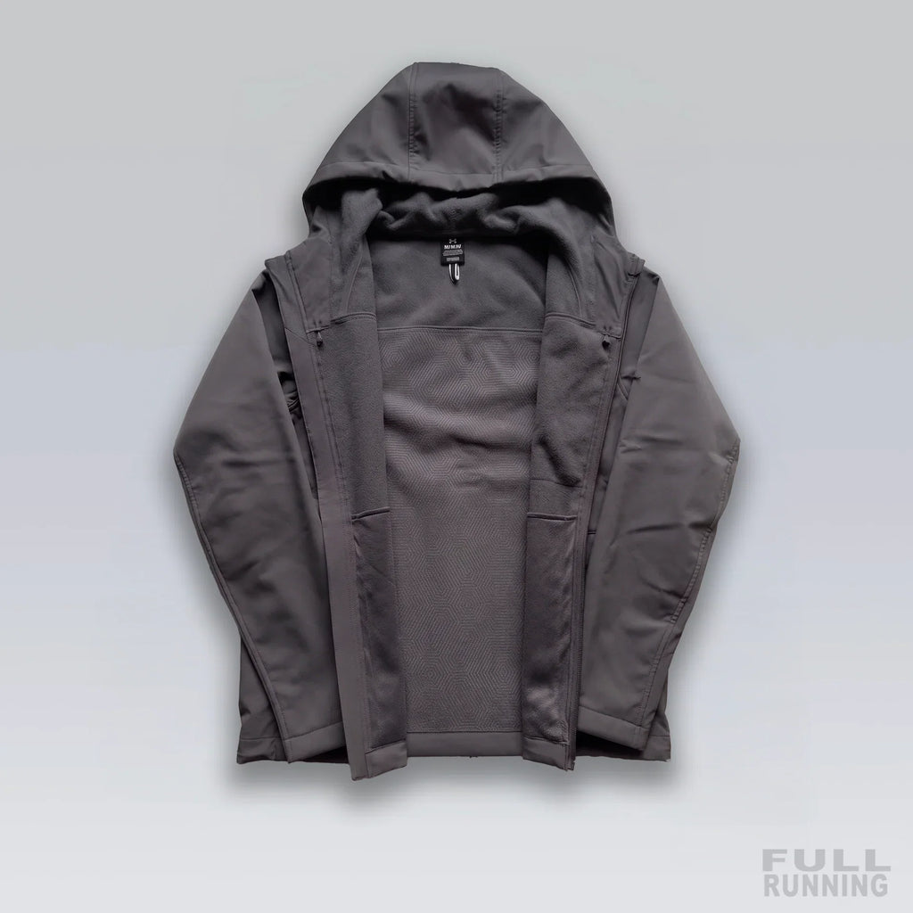 Veste Coldgear Gris avec Capuche