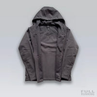Veste Coldgear Gris avec Capuche