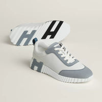Hermès Bouncing Blanc & Bleu Galet