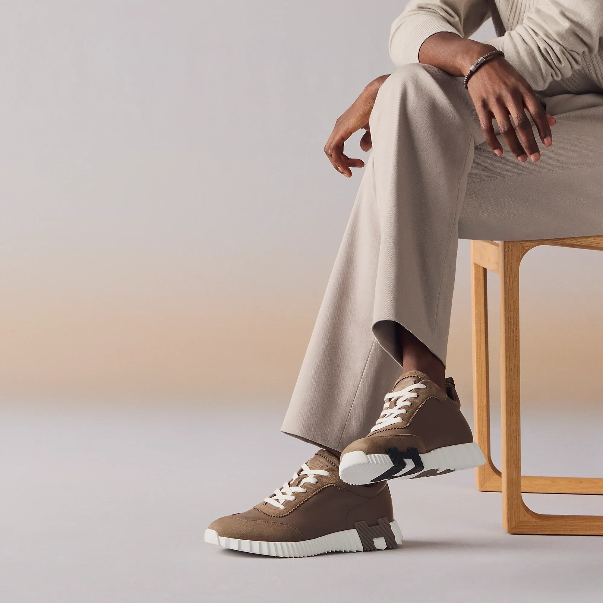 Hermès Bouncing Étoupe
