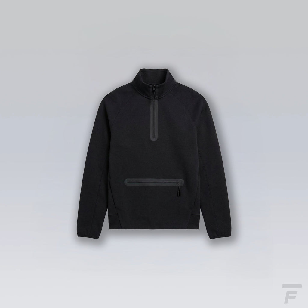 Veste demi-zippée “kangourou” Tech Fleece Noire