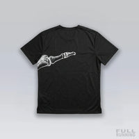 T-shirt de Running Division Squelette "MILER" Noir