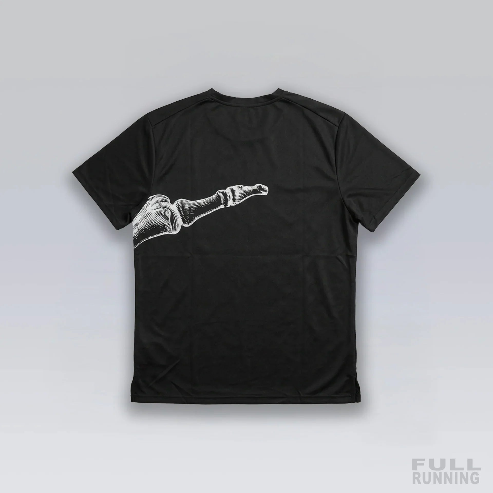 T-shirt de Running Division Squelette "MILER" Noir