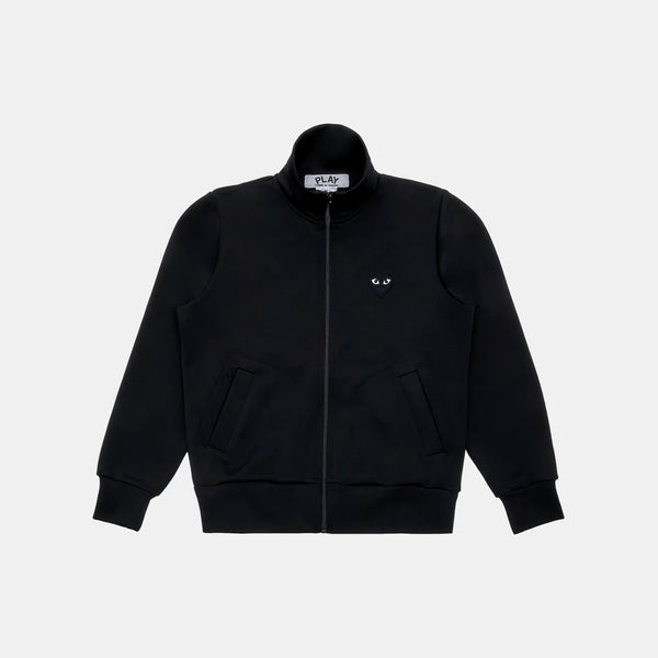 Sweat zippé CDG Sans Capuche Noir