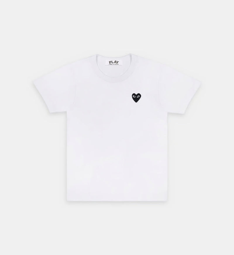 T-Shirt CDG Blanc Logo Noir