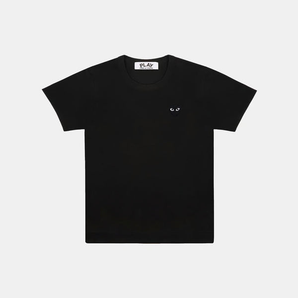 T-Shirt CDG Noir Logo Noir