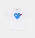 T-Shirt CDG Blanc Et Bleu Ciel