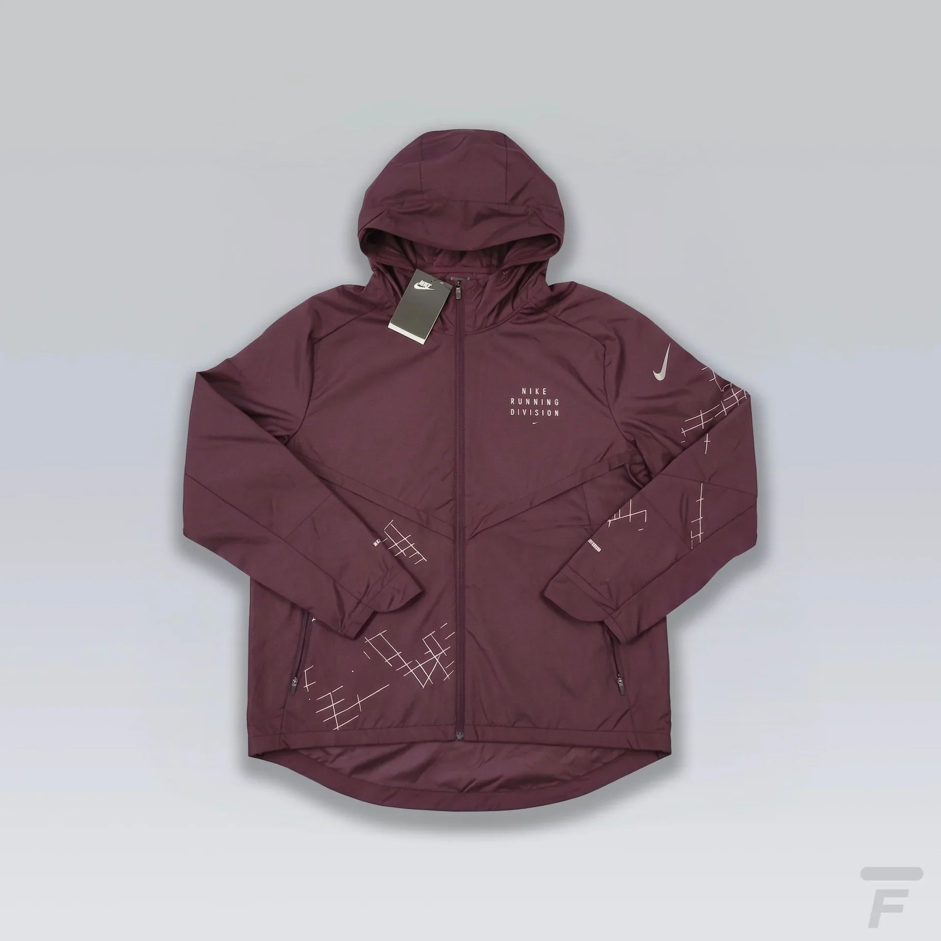Veste De Running Division Rouge