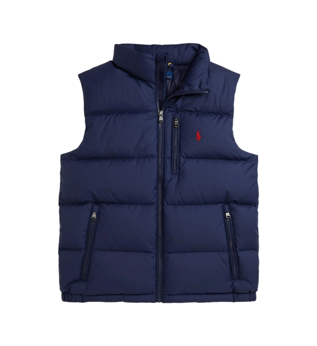 Doudoune sans manches Ralph Lauren effet matelassé